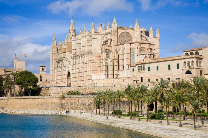 La Seu Cathedral in Palma de Mallorca, Spain